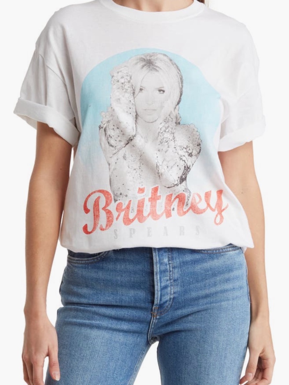 Philcos Women’s Britney Spears Spotlight T Shirt, size small